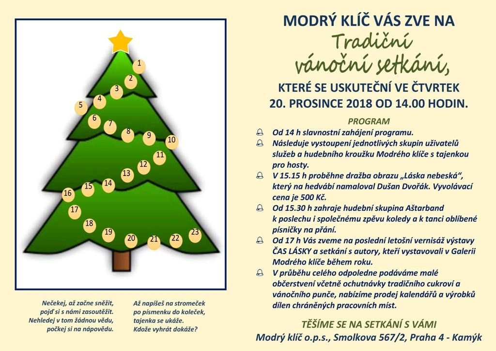 Čtvrtá adventní neděle v Modrém klíči